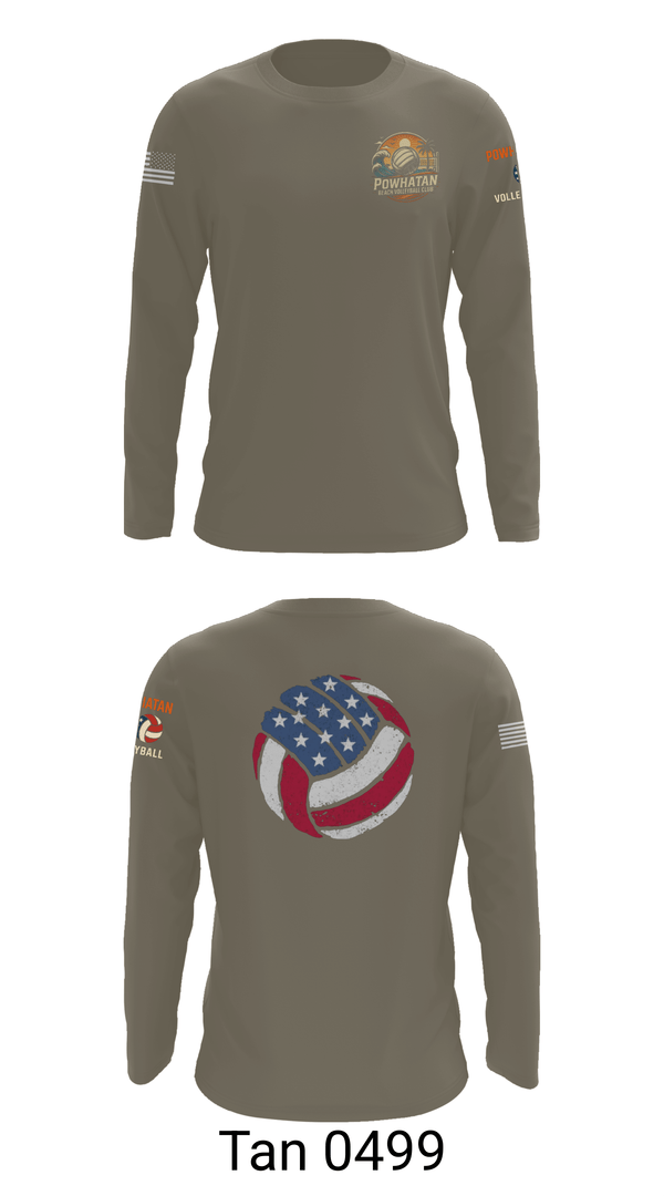 Long Sleeve Performance Shirt, VB, Women's Volleyball, Teamtime, Team time, sublimation, custom sports apparel, team uniforms, spirit wear, spiritwear, sports uniforms, custom shirts, team store, custom team store, fundraiser sports, apparel fundraiser