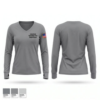 Old School Cotton Feel Shirt, Litchfield Volunteer Fire Department, Fire Department, Teamtime, Team time, sublimation, custom sports apparel, team uniforms, spirit wear, spiritwear, sports uniforms, custom shirts, team store, custom team store, fundraiser sports, apparel fundraiser