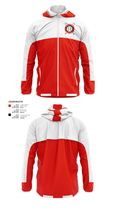Franklin base ball club 63479350 Windbreaker - 21