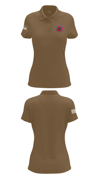 Womens Short Sleeve Performance Polo, 208th MCAS, National Guard, Teamtime, Team time, sublimation, custom sports apparel, team uniforms, spirit wear, spiritwear, sports uniforms, custom shirts, team store, custom team store, fundraiser sports, apparel fundraiser