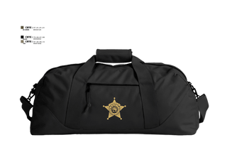 Duffle Bag, Coshocton County Sheriff’s Office, Police, Teamtime, Team time, sublimation, custom sports apparel, team uniforms, spirit wear, spiritwear, sports uniforms, custom shirts, team store, custom team store, fundraiser sports, apparel fundraiser
