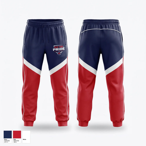Sweatpants, USSSA NY PRIDE, Softball, Teamtime, Team time, sublimation, custom sports apparel, team uniforms, spirit wear, spiritwear, sports uniforms, custom shirts, team store, custom team store, fundraiser sports, apparel fundraiser
