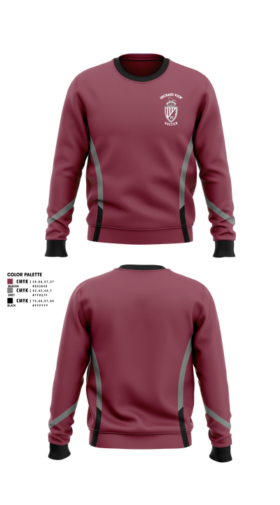 Orchard View High School Crew Neck Sweatshirt - 1