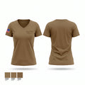 Sheriff’s Office 97913863 Women's Short Sleeve V-neck Shirt - 1