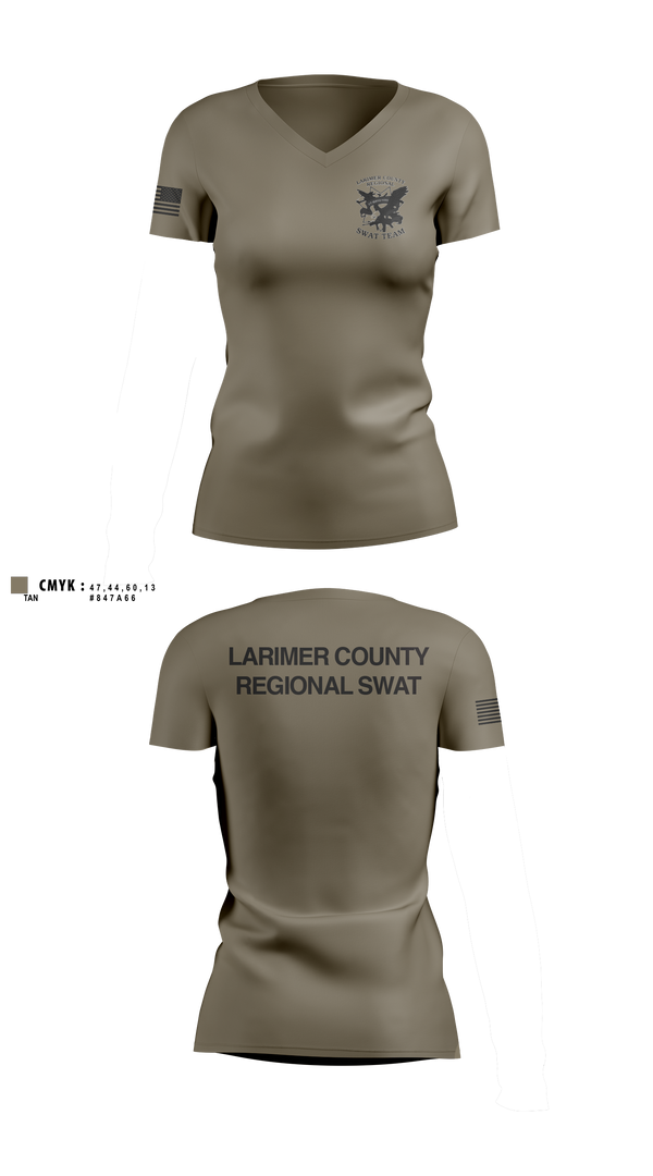 Womens Short Sleeve Vneck Shirt, LCSO -SWAT, Police, Teamtime, Team time, sublimation, custom sports apparel, team uniforms, spirit wear, spiritwear, sports uniforms, custom shirts, team store, custom team store, fundraiser sports, apparel fundraiser
