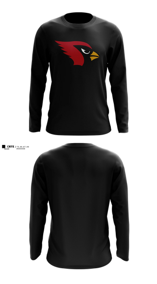 Long Sleeve Performance Shirt, Potts Camp High School Basketball, Women's Basketball, Teamtime, Team time, sublimation, custom sports apparel, team uniforms, spirit wear, spiritwear, sports uniforms, custom shirts, team store, custom team store, fundraiser sports, apparel fundraiser
