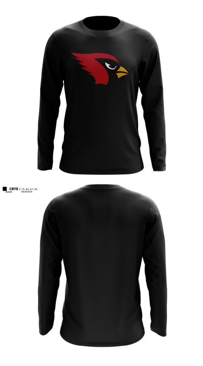 Potts Camp High School Basketball 90521994 Long Sleeve Performance Shirt 2