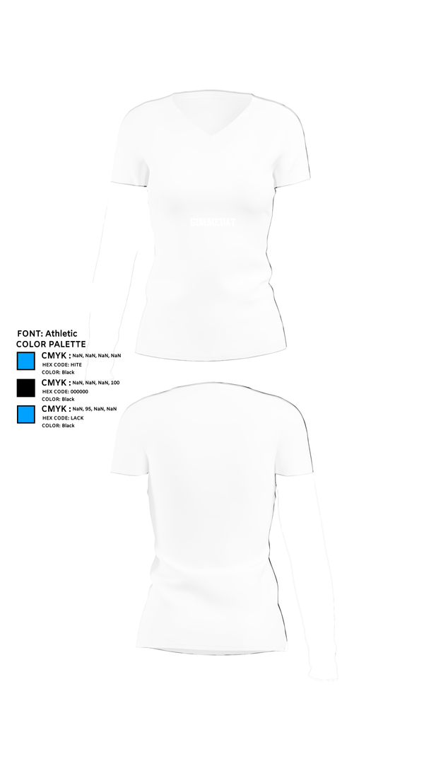 Womens Short Sleeve Vneck Shirt, GIMMEDAT, Men's Basketball, Teamtime, Team time, sublimation, custom sports apparel, team uniforms, spirit wear, spiritwear, sports uniforms, custom shirts, team store, custom team store, fundraiser sports, apparel fundraiser