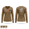 DAGGER Women's Long Sleeve V-neck Shirt - 1