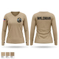 Wildman 69034204 Women's Long Sleeve V-neck Shirt - 1