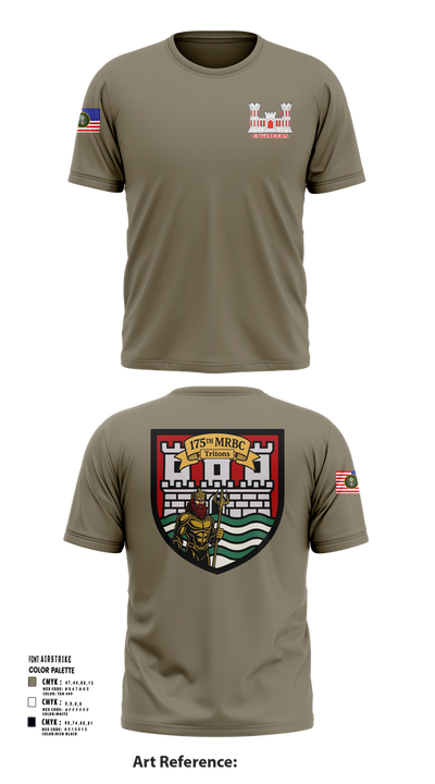 175th MRBC 2368764 Short Sleeve Performance Shirt - 2