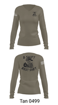 812 CES (B shift) 21761053 Women's Long Sleeve V-neck Shirt - 77
