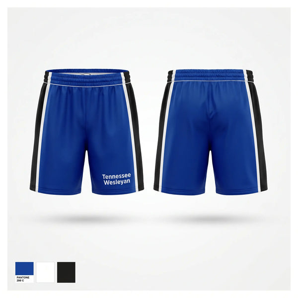 Athletic Shorts With Pockets, Tennessee Wesleyan, Women's Basketball, Teamtime, Team time, sublimation, custom sports apparel, team uniforms, spirit wear, spiritwear, sports uniforms, custom shirts, team store, custom team store, fundraiser sports, apparel fundraiser