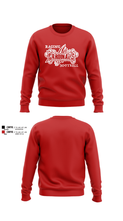 Raging Cardinals 3214463 Crew Neck Sweatshirt - 2