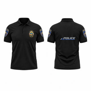 Short Sleeve Performance Polo, GENERIC TEXAS POLICE OFFICER, Police, Teamtime, Team time, sublimation, custom sports apparel, team uniforms, spirit wear, spiritwear, sports uniforms, custom shirts, team store, custom team store, fundraiser sports, apparel fundraiser