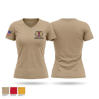 Womens Short Sleeve Vneck Shirt, Consolidated Bomb Squad, Police, Teamtime, Team time, sublimation, custom sports apparel, team uniforms, spirit wear, spiritwear, sports uniforms, custom shirts, team store, custom team store, fundraiser sports, apparel fundraiser