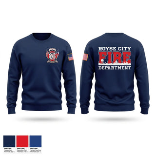 Crew Neck Sweatshirt, Engine 82, Fire Department, Teamtime, Team time, sublimation, custom sports apparel, team uniforms, spirit wear, spiritwear, sports uniforms, custom shirts, team store, custom team store, fundraiser sports, apparel fundraiser