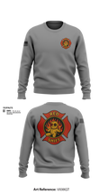 City of Lake Geneva Fire Department 76395935 Crew Neck Sweatshirt - 103