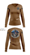 94th Military Police Company 72735886 Women's Long Sleeve V-neck Shirt - 20