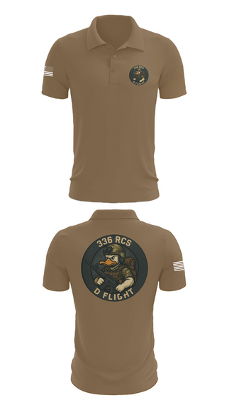 Short Sleeve Performance Polo, 336 RCS D Flight, , Teamtime, Team time, sublimation, custom sports apparel, team uniforms, spirit wear, spiritwear, sports uniforms, custom shirts, team store, custom team store, fundraiser sports, apparel fundraiser