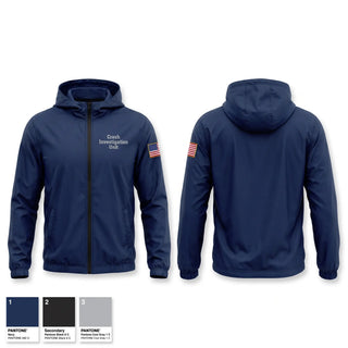 Windbreaker, Crash Investigation Unit, Police, Teamtime, Team time, sublimation, custom sports apparel, team uniforms, spirit wear, spiritwear, sports uniforms, custom shirts, team store, custom team store, fundraiser sports, apparel fundraiser