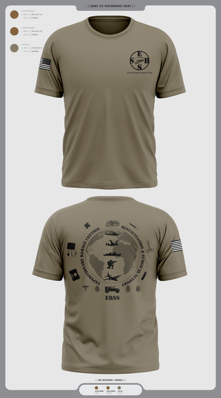 Short Sleeve Performance Shirt, Naval Hospital Jacksonville ERSS, , Teamtime, Team time, sublimation, custom sports apparel, team uniforms, spirit wear, spiritwear, sports uniforms, custom shirts, team store, custom team store, fundraiser sports, apparel fundraiser