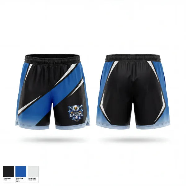 Athletic Shorts With Pockets, Mighty Eagles, Baseball, Teamtime, Team time, sublimation, custom sports apparel, team uniforms, spirit wear, spiritwear, sports uniforms, custom shirts, team store, custom team store, fundraiser sports, apparel fundraiser