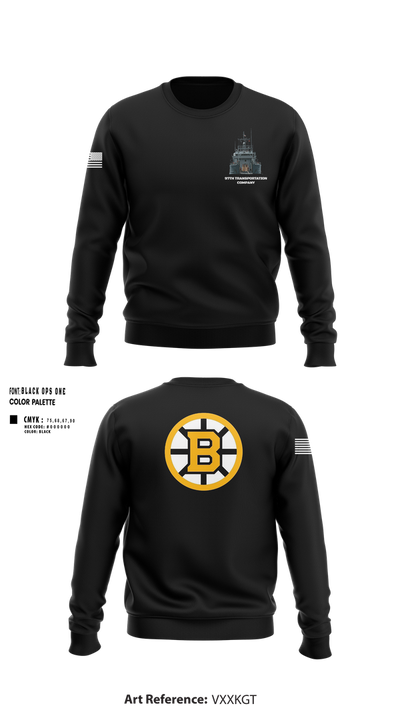 97th Transportation Company Crew Neck Sweatshirt - 100