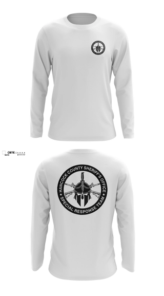 Long Sleeve Performance Shirt, Hancock County SRT, Police, Teamtime, Team time, sublimation, custom sports apparel, team uniforms, spirit wear, spiritwear, sports uniforms, custom shirts, team store, custom team store, fundraiser sports, apparel fundraiser