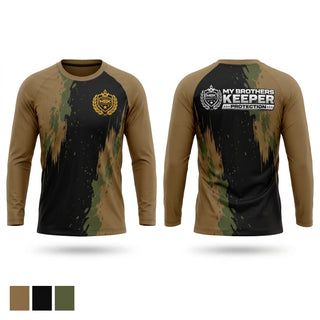 Long Sleeve Performance Shirt, MBK PROTECTION, , Teamtime, Team time, sublimation, custom sports apparel, team uniforms, spirit wear, spiritwear, sports uniforms, custom shirts, team store, custom team store, fundraiser sports, apparel fundraiser