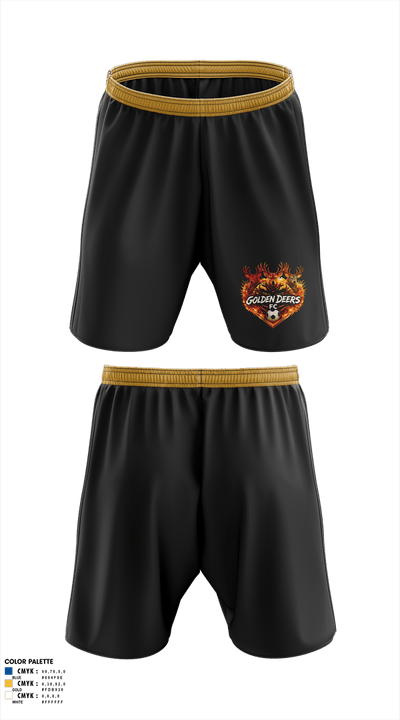 Golden Deers FC 49695783 Mens Soccer Shorts - 6