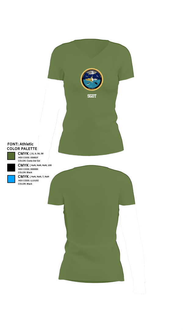 Womens Short Sleeve Vneck Shirt, SGOT, , Teamtime, Team time, sublimation, custom sports apparel, team uniforms, spirit wear, spiritwear, sports uniforms, custom shirts, team store, custom team store, fundraiser sports, apparel fundraiser