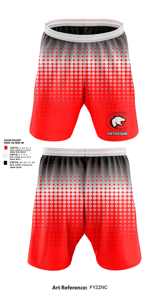 Athletic Shorts With Pockets, Clarksville Band, , Teamtime, Team time, sublimation, custom sports apparel, team uniforms, spirit wear, spiritwear, sports uniforms, custom shirts, team store, custom team store, fundraiser sports, apparel fundraiser