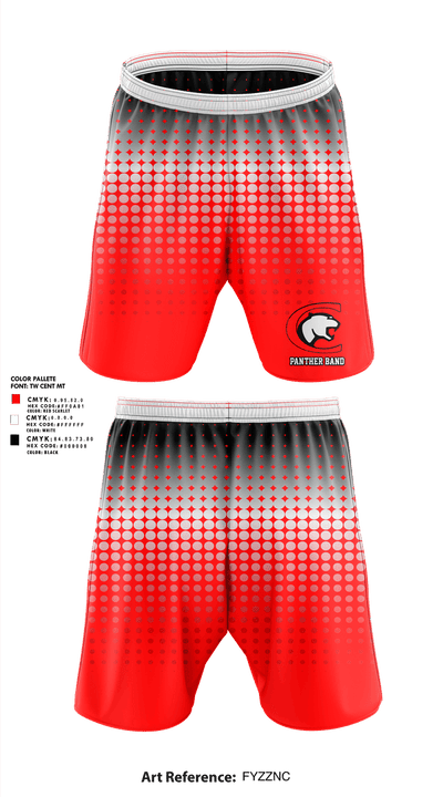 Clarksville Band 17631288 Athletic Shorts With Pockets - 1