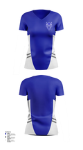 Blue Devils Women's Short Sleeve V-neck Shirt - 3