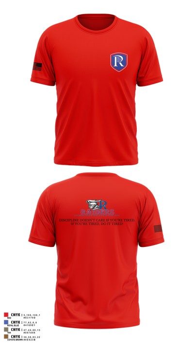 RICS Raiders 86682498 Short Sleeve Performance Shirt - 7