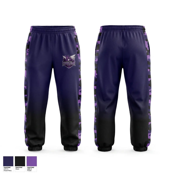 Sweatpants, North Shore Swarm Rugby, Rugby, Teamtime, Team time, sublimation, custom sports apparel, team uniforms, spirit wear, spiritwear, sports uniforms, custom shirts, team store, custom team store, fundraiser sports, apparel fundraiser