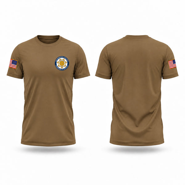 Old School Cotton Feel Shirt, Richmond County Marshal's Office, Police, Teamtime, Team time, sublimation, custom sports apparel, team uniforms, spirit wear, spiritwear, sports uniforms, custom shirts, team store, custom team store, fundraiser sports, apparel fundraiser