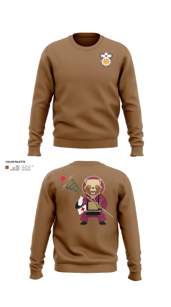 Crew Neck Sweatshirt, MEDDAC-Japan, , Teamtime, Team time, sublimation, custom sports apparel, team uniforms, spirit wear, spiritwear, sports uniforms, custom shirts, team store, custom team store, fundraiser sports, apparel fundraiser
