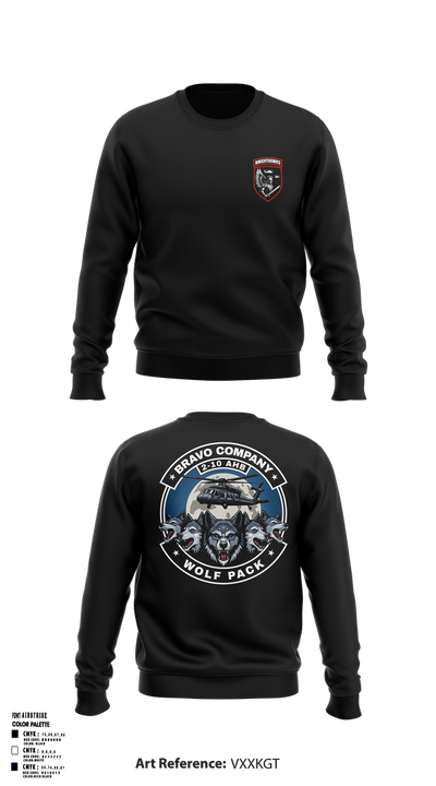 2-10 AHB Knighthawks Crew Neck Sweatshirt - 13
