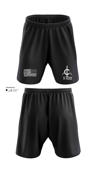 Athletic Shorts With Pockets, 2/C Sicarios, Army, Teamtime, Team time, sublimation, custom sports apparel, team uniforms, spirit wear, spiritwear, sports uniforms, custom shirts, team store, custom team store, fundraiser sports, apparel fundraiser