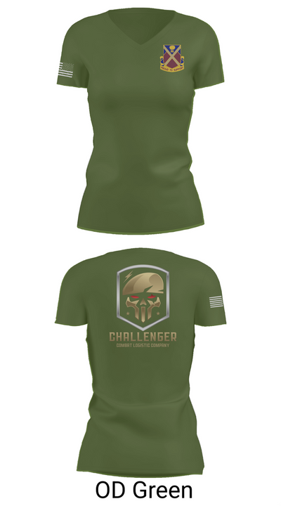 Challenger Company 82486130 Women's Short Sleeve V-neck Shirt - 48