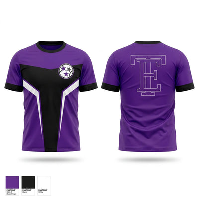 East Tennessee Hustle Baseball Soft Poly Tee Cotton Like Feel - 1