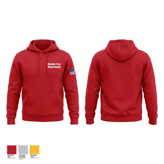 Hoodie, Banner Fire Department, Fire Department, Teamtime, Team time, sublimation, custom sports apparel, team uniforms, spirit wear, spiritwear, sports uniforms, custom shirts, team store, custom team store, fundraiser sports, apparel fundraiser
