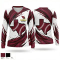Lady Cardinals 37909652 Women's Long Sleeve V-neck Shirt - 1