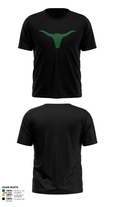 Battle Mountain Longhorns 79152921 Short Sleeve Performance Shirt - 5