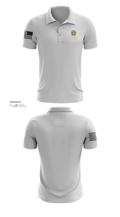 NCSD Warrant Squad 52511437 Short Sleeve Performance Polo - 22