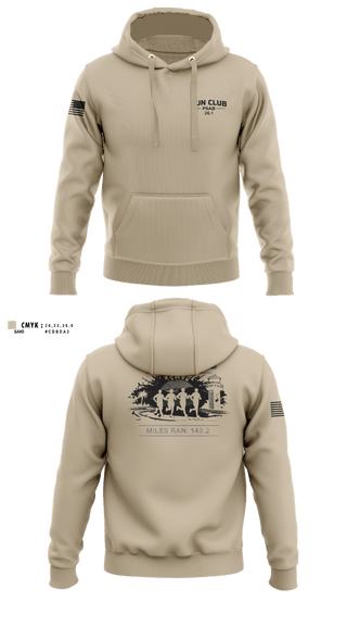 Hoodie, RUN CLUB (PSAB), Air Force, Teamtime, Team time, sublimation, custom sports apparel, team uniforms, spirit wear, spiritwear, sports uniforms, custom shirts, team store, custom team store, fundraiser sports, apparel fundraiser