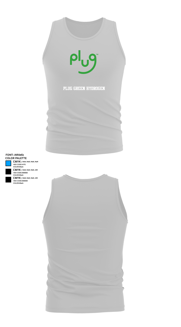 Tank Top, Plug Green Hydrogen, , Teamtime, Team time, sublimation, custom sports apparel, team uniforms, spirit wear, spiritwear, sports uniforms, custom shirts, team store, custom team store, fundraiser sports, apparel fundraiser