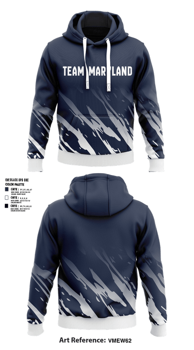 Team Maryland 84723451 Hoodie - 1